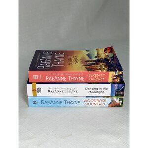 RaeAnne Thayne Book Set Collection Serenity Harbor Dancing Moonlight Paperbacks